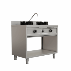 Wok Stoves | Wokstove | Gas wok stove – 2×15 kW – 2 cooking zone