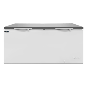 Freezer | Chest Freezer | 610L | White/Stainless Steel | -18°C to -25°C | Static Cooling