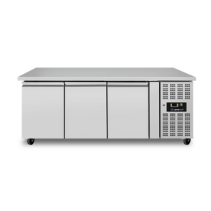 Refrigerated Tables | Refrigerated Counter – 3 Doors – Without Upstand – 1790x700x850mm