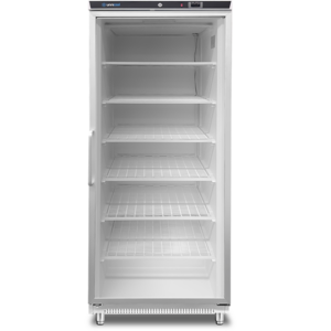 Refrigerators – 1 Door | Freezer | 630L | White + Glass | –18°C/–22°C | Ventilated | 775 x 735 x 1920 mm