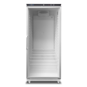 Refrigerators – 1 Door | Refrigerator | 630L | White + Glass | +2°C/+8°C | Ventilated | 775 x 735 x 1920 mm