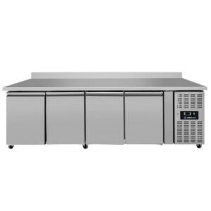 Refrigerated Tables | Refrigerated Counter – 4 Doors – 2230x700x850mm