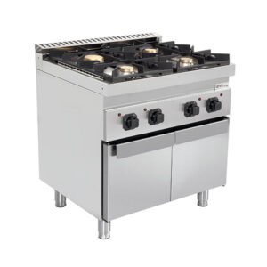 Ranges 700 | Gas stove with doors – 28.5kW – 4 Burners – G70C20K