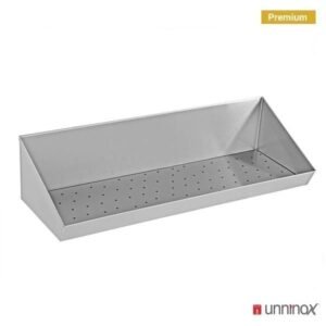 Stainless steel chips scuttle | Chips Scuttle 80x30xH20cm