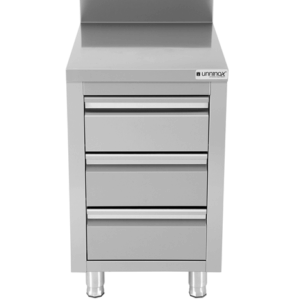 Drawer cabinets 700 | Drawer cabinet with 3 drawers & upstand