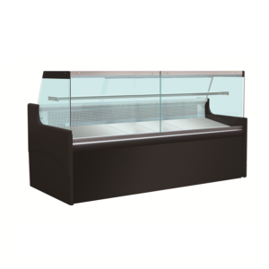 Refrigerated counters Model LILA | Refrigerated Meat Display Counter – 2480mm with Single Shelf