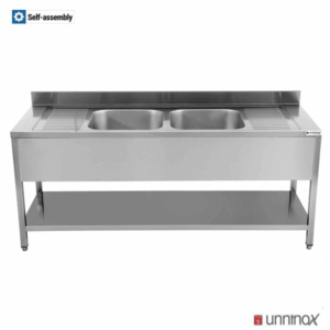 2 BOWLS | 2000x700xH850mm 2 Bowls Middle