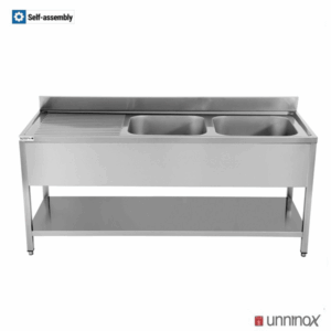 2 BOWLS | 2000x700xH850mm 2 Bowls Right