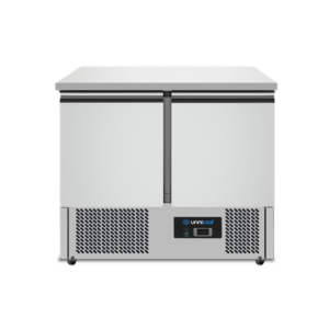 Refrigerated Tables | Refrigerated Workbench | 2 Doors (1/1 GN) | +2°C / +8°C | 90x70x85(h) cm