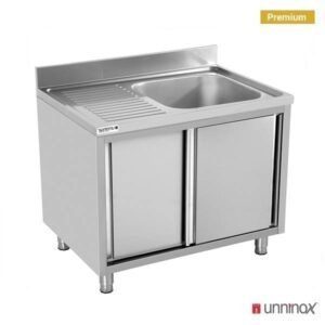 Sink units 1 bowl | 100x70x85cm 1 Bowl RIGHT