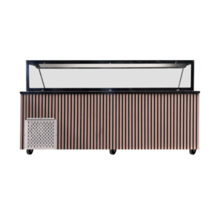 Saladette Workbench | Saladette Workbench – 6x GN 1/1 Capacity – 223x82x85.5cm