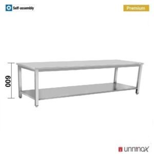 Work Table 700 Low Model, Height 600mm | 180x70xH60cm