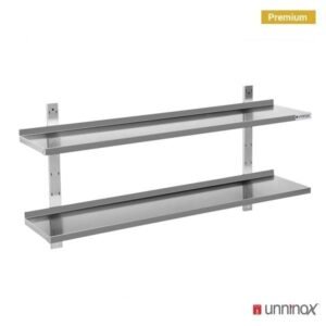 Wall shelves 400 Deep (Double) | 1800x400xH700mm