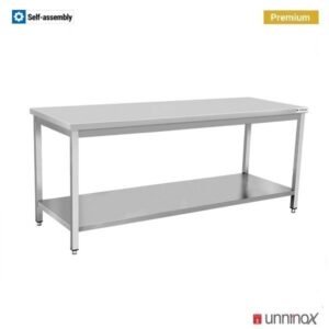 WORKTABLE 700 + WITHOUT UPSTAND | 180x70xH85cm