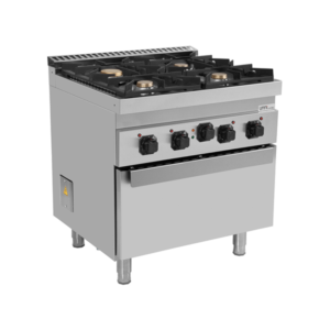 Range with oven 700 | Gas Range with Electric Oven – 4 Burners – E70FG020