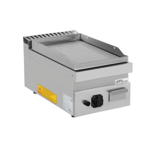 Countertop GAS | Griddle plate Gas– Grooved/Chrome – G70GP10B+GC