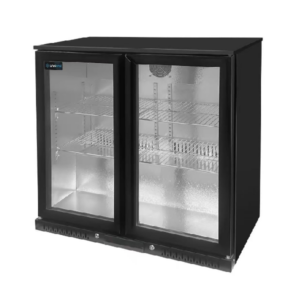Beverage Refrigerators | Barcooler Black 2 Doors - 900x525xH900mm