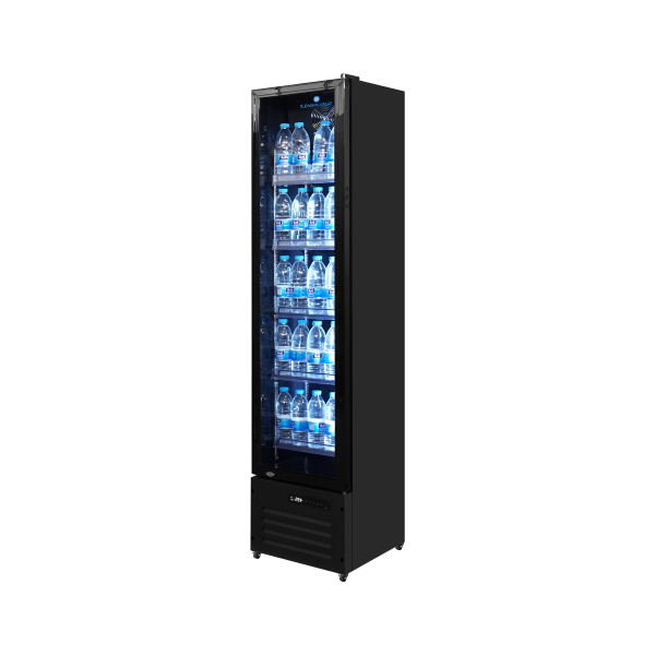 Beverage Refrigerators | Single Door Display Fridge – Slim Model 164L - UNS220M