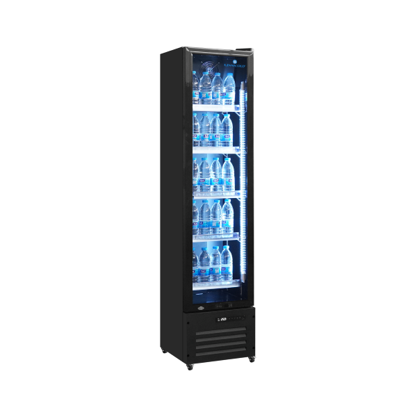 Beverage Refrigerators | Single Door Display Fridge – Slim Model 164L - UNS220M
